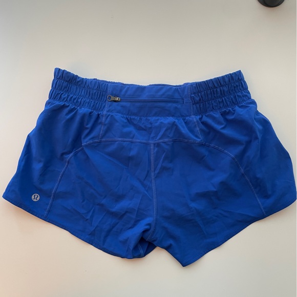 Lululemon Running Shorts, Royal Blue Size 6 - Picture 4 of 9